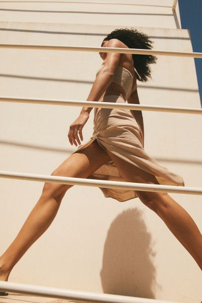 Bead-detail Beach Top | H&M (US + CA)