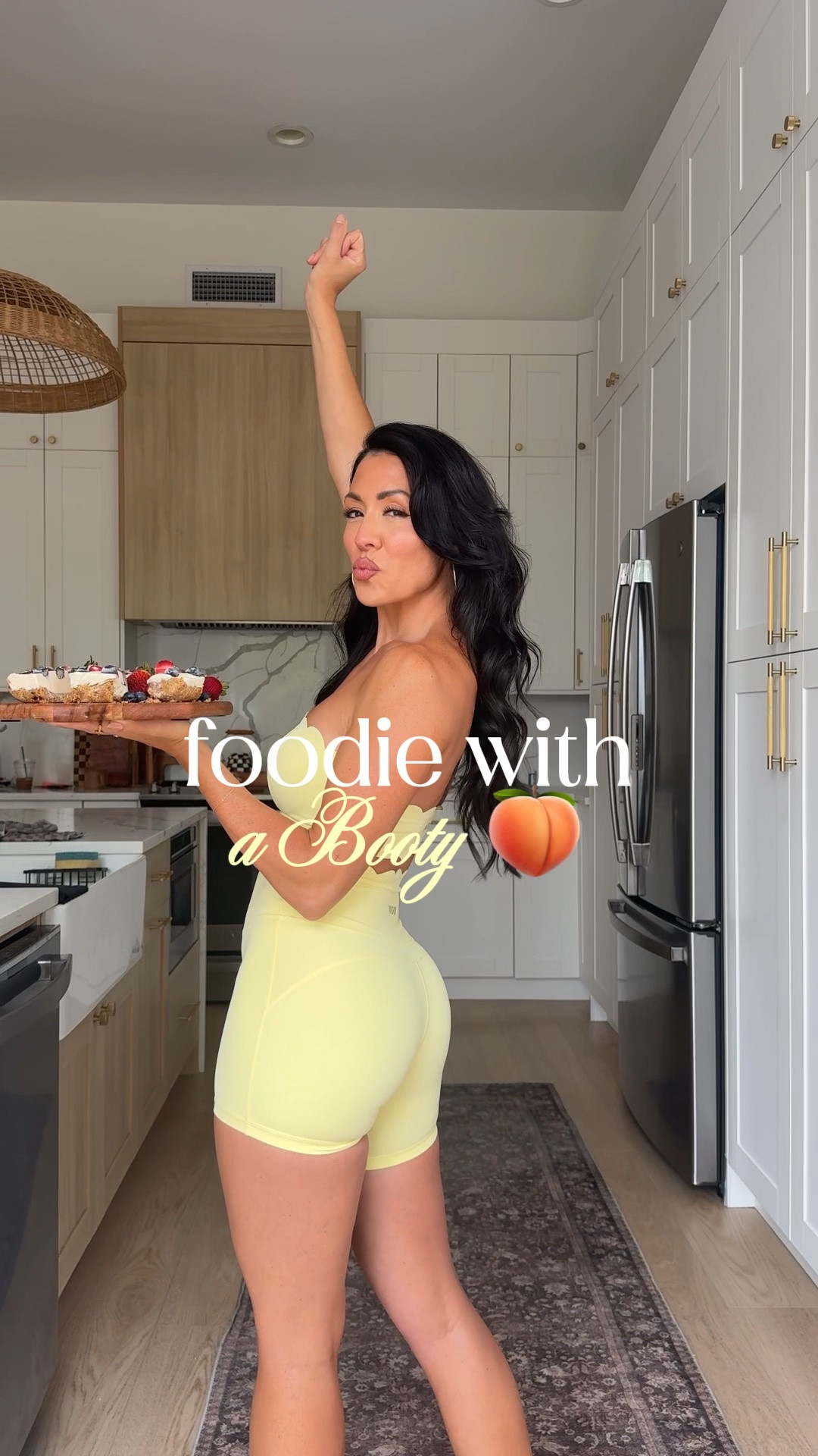 Foodie with a booty! Festive Fourth of July inspired protein cheesecake. Sharing my active set (size smalls) and recipe details

RECIPE

NO BAKE PROTEIN CHEESECAKE 🍓🍰

INGREDIENTS:

2 cups pretzels 
5-6 pitted dates 
1/3 cup milk of choice 
1/4 cup coconut oil 
1 cup nonfat cottage cheese 
1 cup nonfat greek yogurt 
1 scoop vanilla protein powder 
3 TB nonfat jello cheesecake powder 
1 tsp vanilla extract 
1/3 cup maple syrup 
Fruit topping of choice (optional) 

DIRECTIONS:

1. Blend pretzels, dates, milk, & coconut oil 
2. Place in 8x8 container & press down until there’s an even coat of mixture  (I put Saran Wrap down to easily lift out of container after) 
3. Blend cottage cheese, Greek yogurt, protein powder, jello powder, vanilla, and maple syrup. It should come out thick and creamy! 
4. Pour over base
5. Place in freezer for 3 hours then top with fruit or whatever your heart tells you! 



RECIPE IB: @clairehidginns

#LTKActive #LTKfitnessgoals #LTKfoodie
