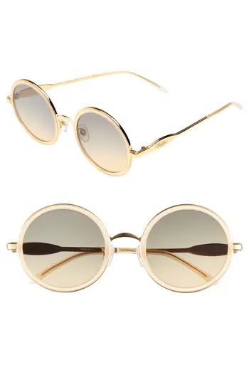 Women's Wildfox Ryder Zero 49Mm Flat Round Sunglasses - | Nordstrom