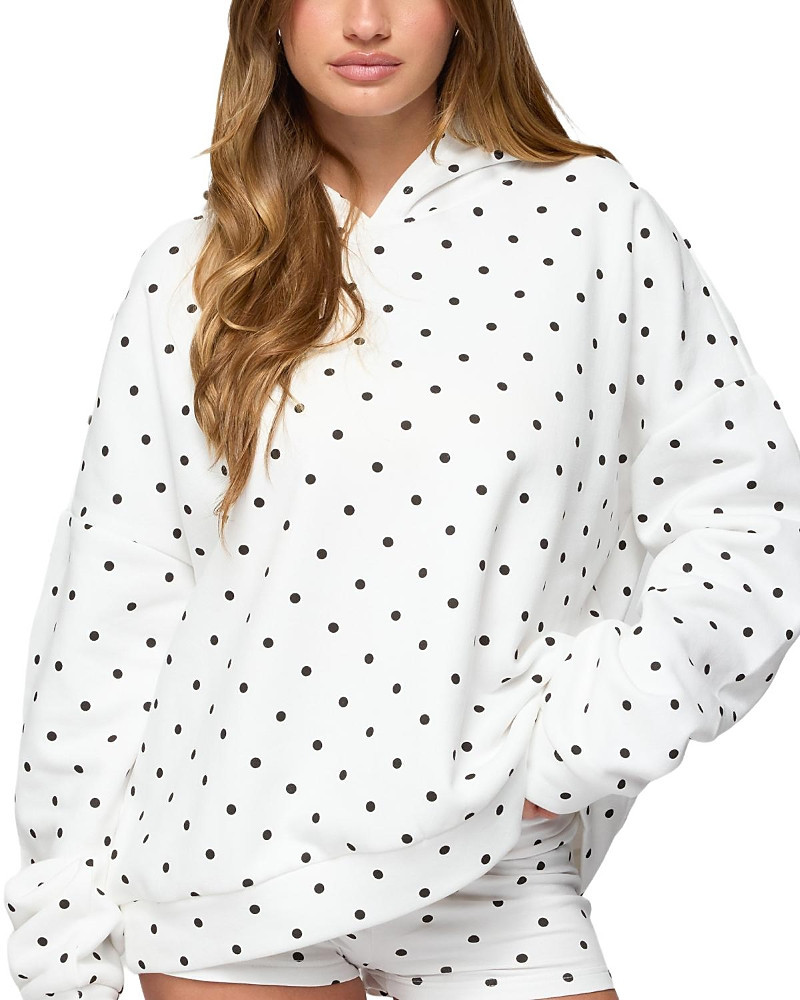 Edikted Chelsie Polka Dot Hoodie | Bloomingdale's (US)