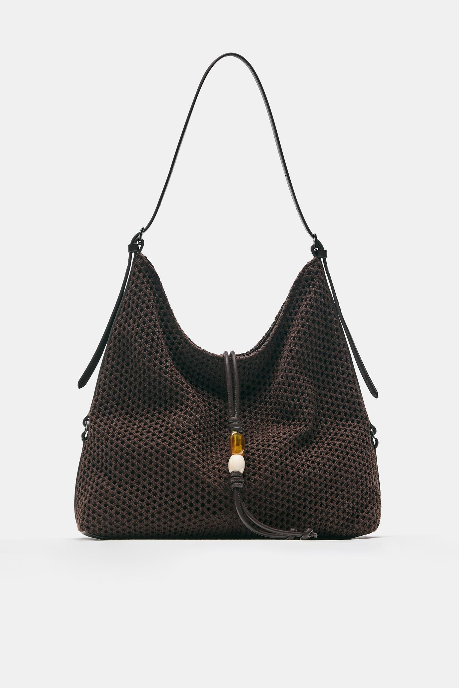 Sac cabas résille ornement | PULL and BEAR FR