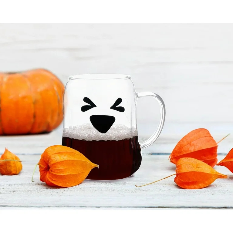 Way to Celebrate Glass Ghost Mug Squint | Walmart (US)