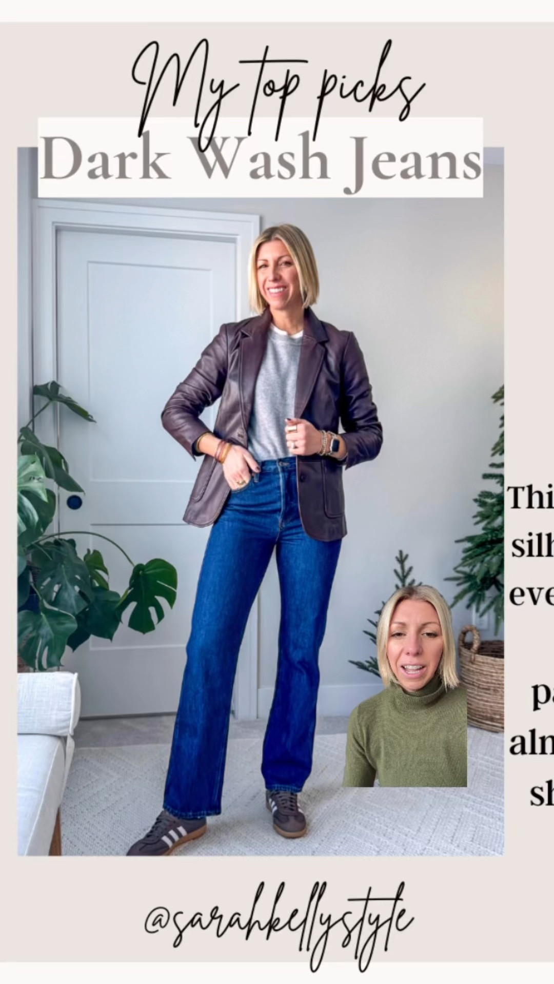 Denim trends 2025: 
the dark blue wash 

#LTKOver40 #LTKWatchNow #LTKStyleTip