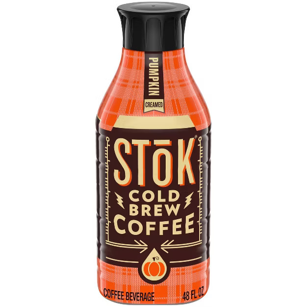 SToK Pumpkin Creamed Cold Brew Coffee - 48 fl oz | Target