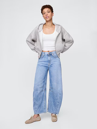 VintageSoft Full-Zip Wedge Hoodie | Gap | Gap (US)