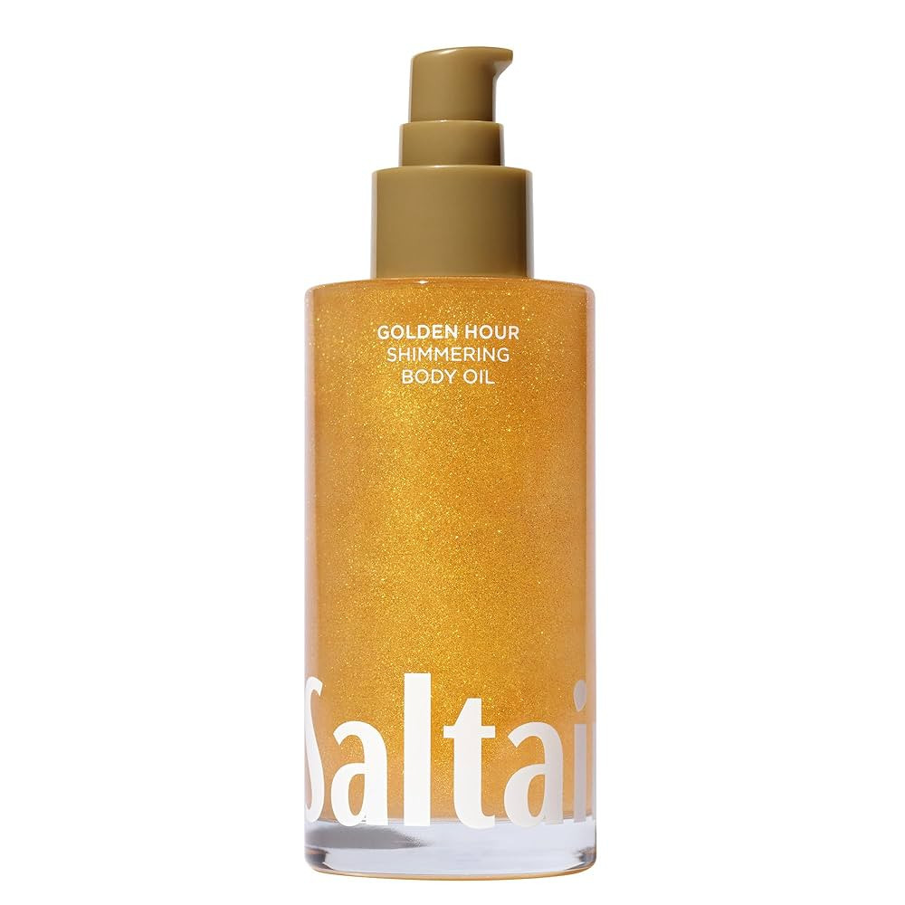 Saltair Aceite corporal brillante – Golden Hour perfumado aceite seco hidratante con pigmentos ... | Amazon (US)
