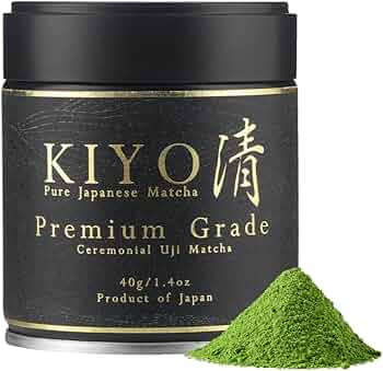 Kiyo Matcha Premium Grade Toyokage Ceremonial Uji Matcha - Pure Japanese First Harvest Ceremonial... | Amazon (US)