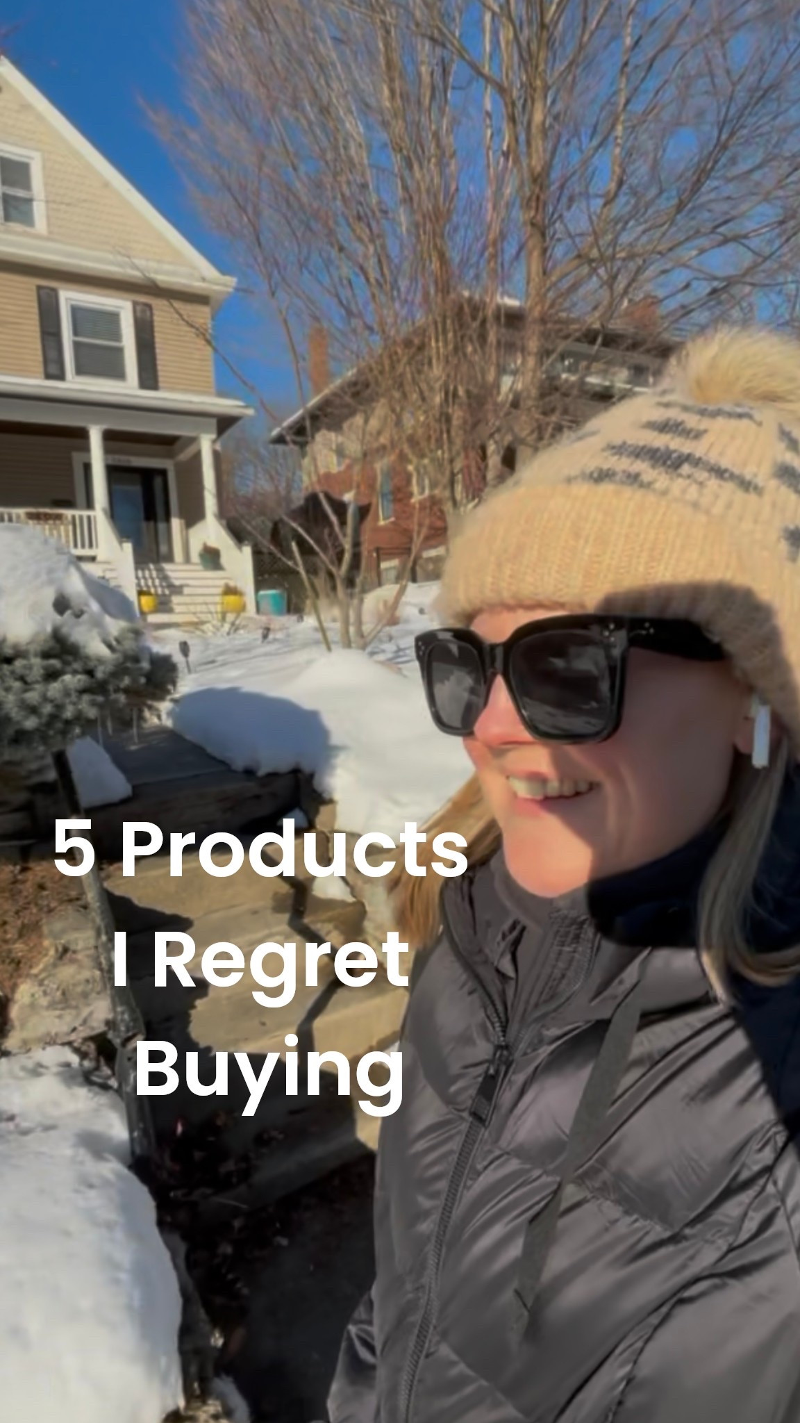 5 products I regret buying and have since returned:
1. Barrel Jeans - I keep hearing these are a great option over wide leg jeans for petites, but I haven’t found the right pair for me. They always have way too much fabric. I returned these and am going to get in a smaller size to see if that helps.
2. Pore Reducing Skincare - This came highly recommended and was even on an Oprah’s Favorite Things List, but I found it odd and not effective. I’m going to give this one a few more tries but not impressed at first.
3. Facial Razors - Shaving the peach fuzz off your face seems to be the latest trend, but I chickened out after I bought these. 
4. Sparkling Electrolyte Drink - I did not care for the taste of this drink. I much prefer powder electrolytes that you mix in water. 
5. Puffer Coat - I searched high and low for a long puffer coat and thought this one looked great online. When I got it home it was way too long and puffy on my short frame. I felt like I was wearing a dress. This was an immediate return for me!

#LTKOver40 #LTKootd #LTKBeauty