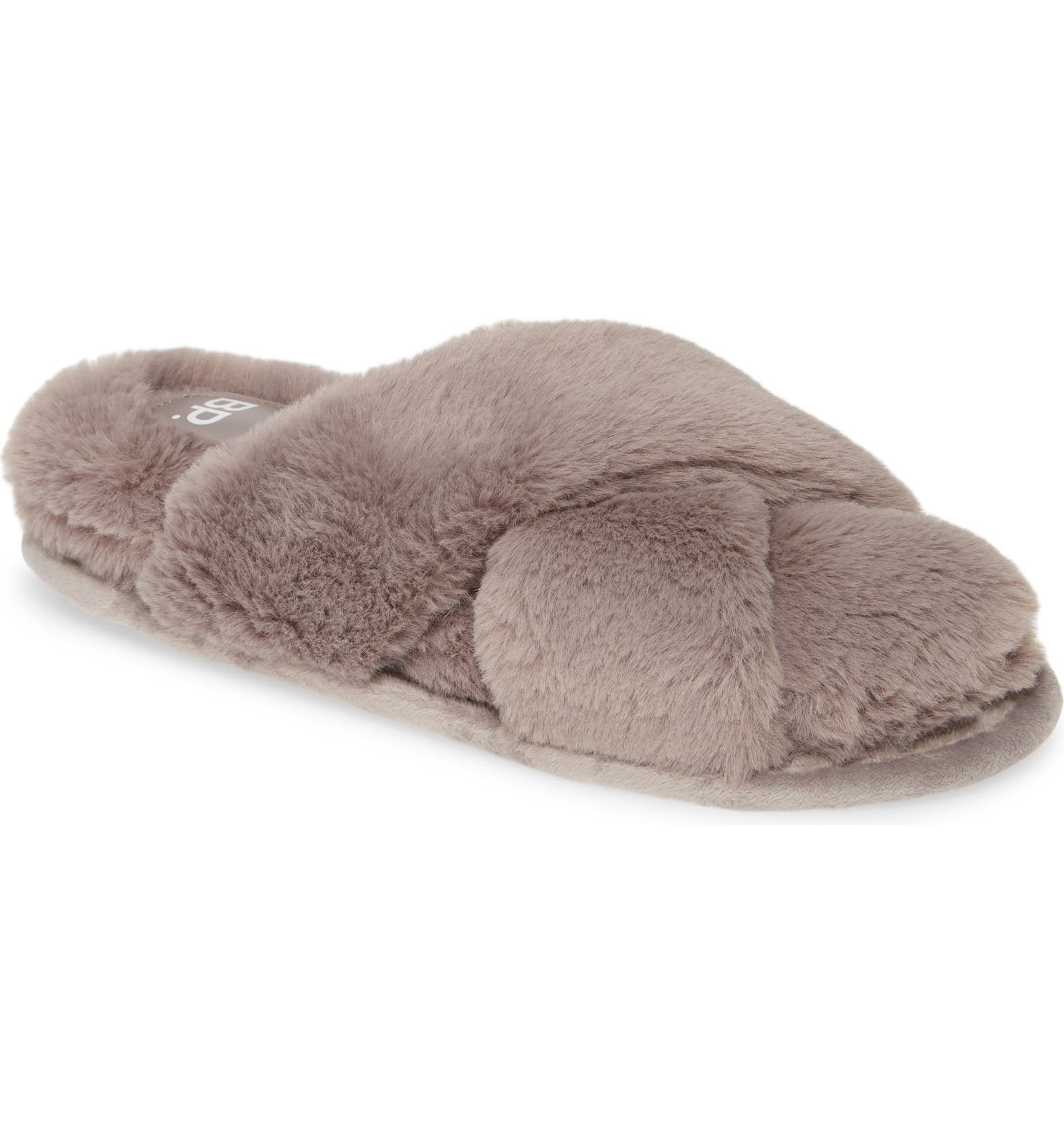 Sophie Criss Cross Plush Bedroom Slipper | Nordstrom