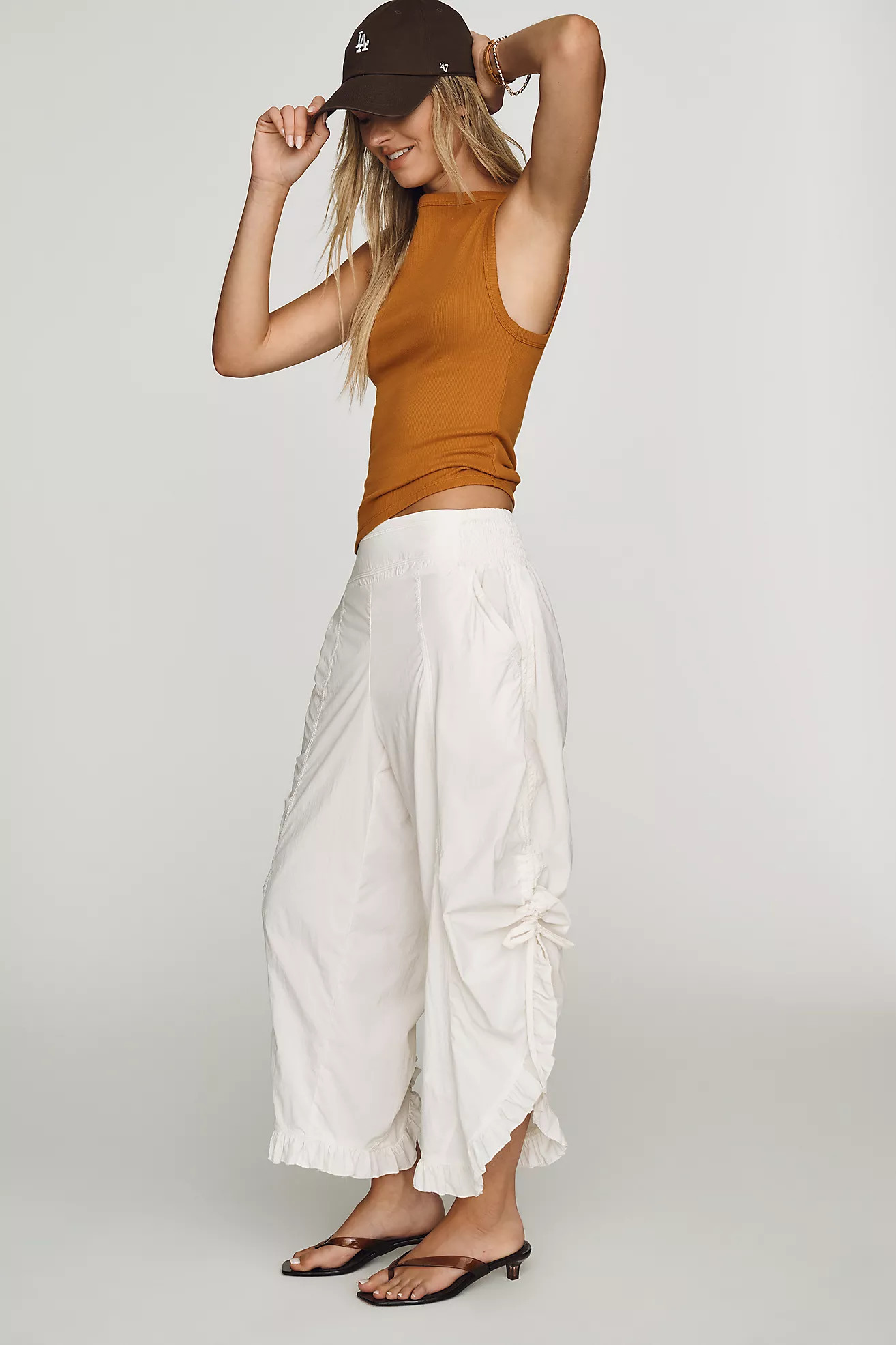 Daily Practice Ruffle Pants | Anthropologie (US)