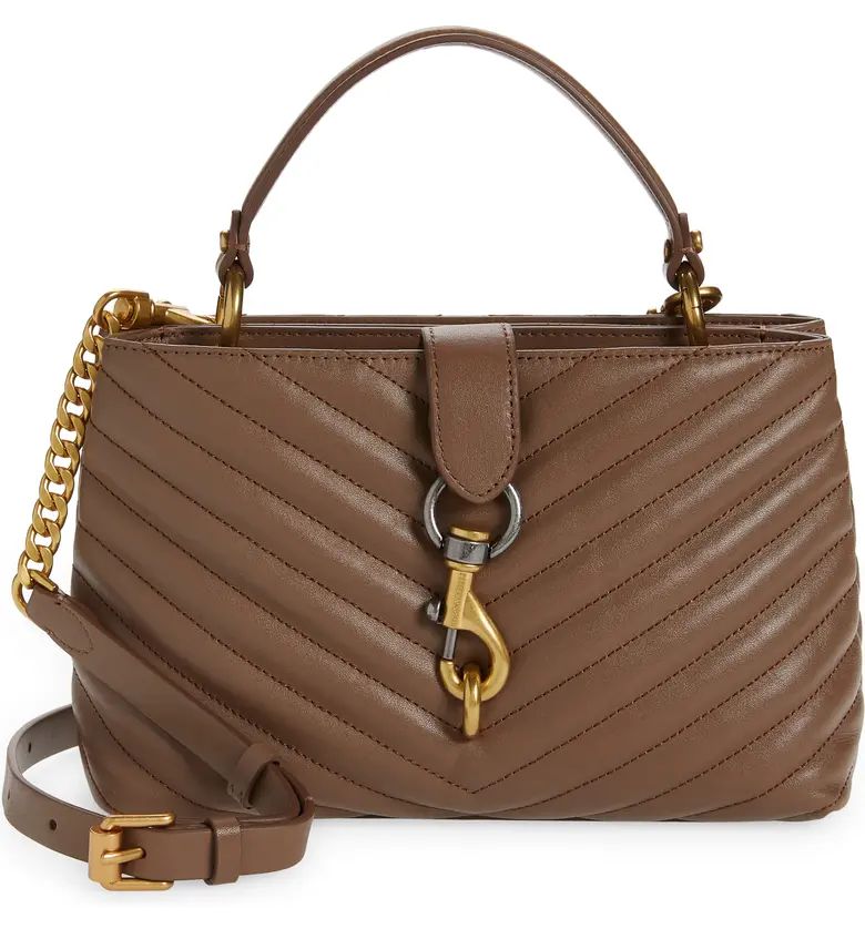 Edie Chevron Quilted Satchel | Nordstrom