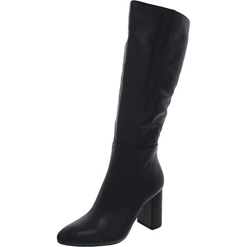 Steve Madden Womens Ninny Suede Knee-High Boots Black 10 Medium (B,M) | Amazon (US)