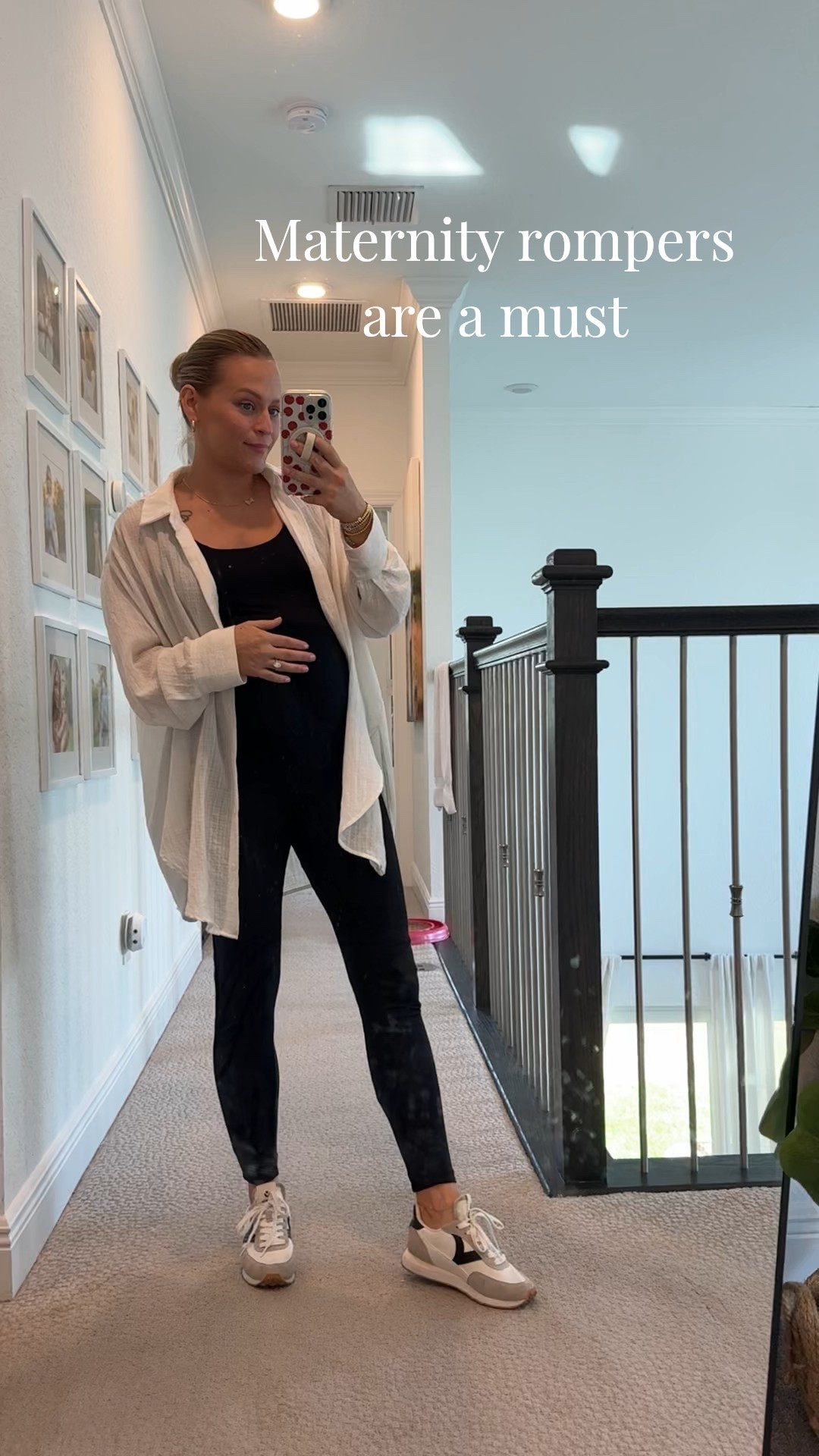 Love this romper ! Wearing size small still plenty of room! 

#LTKootd #LTKBump #LTKgrwm