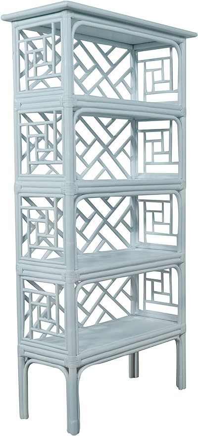 Inspired by David Francis Chinoiserie Étagère Etagere One Size Light Blue | Amazon (US)