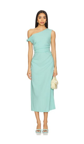 Gaia Dress in Pale Aqua | Revolve Clothing (Global)