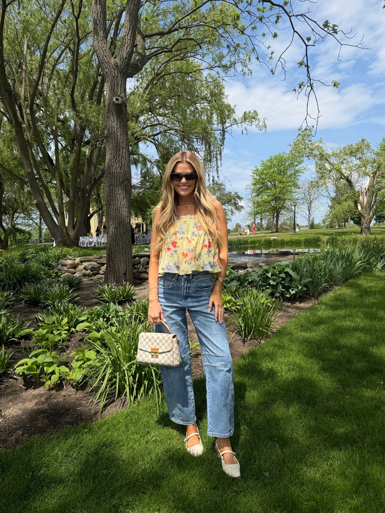 outfit in aurora for day two at the MacKenzie-Child’s headquarters! (wearing size small in the top and size 25 in the jeans)

electric picks code: JESS20

spring outfits, women’s jeans, 12th tribe, petal and pup, spring top, trending sunglasses, gold jewelry

#LTKootd #LTKSeasonal