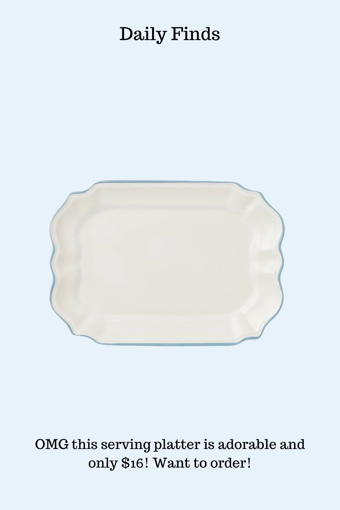 melamine serving platter 

#LTKunder50