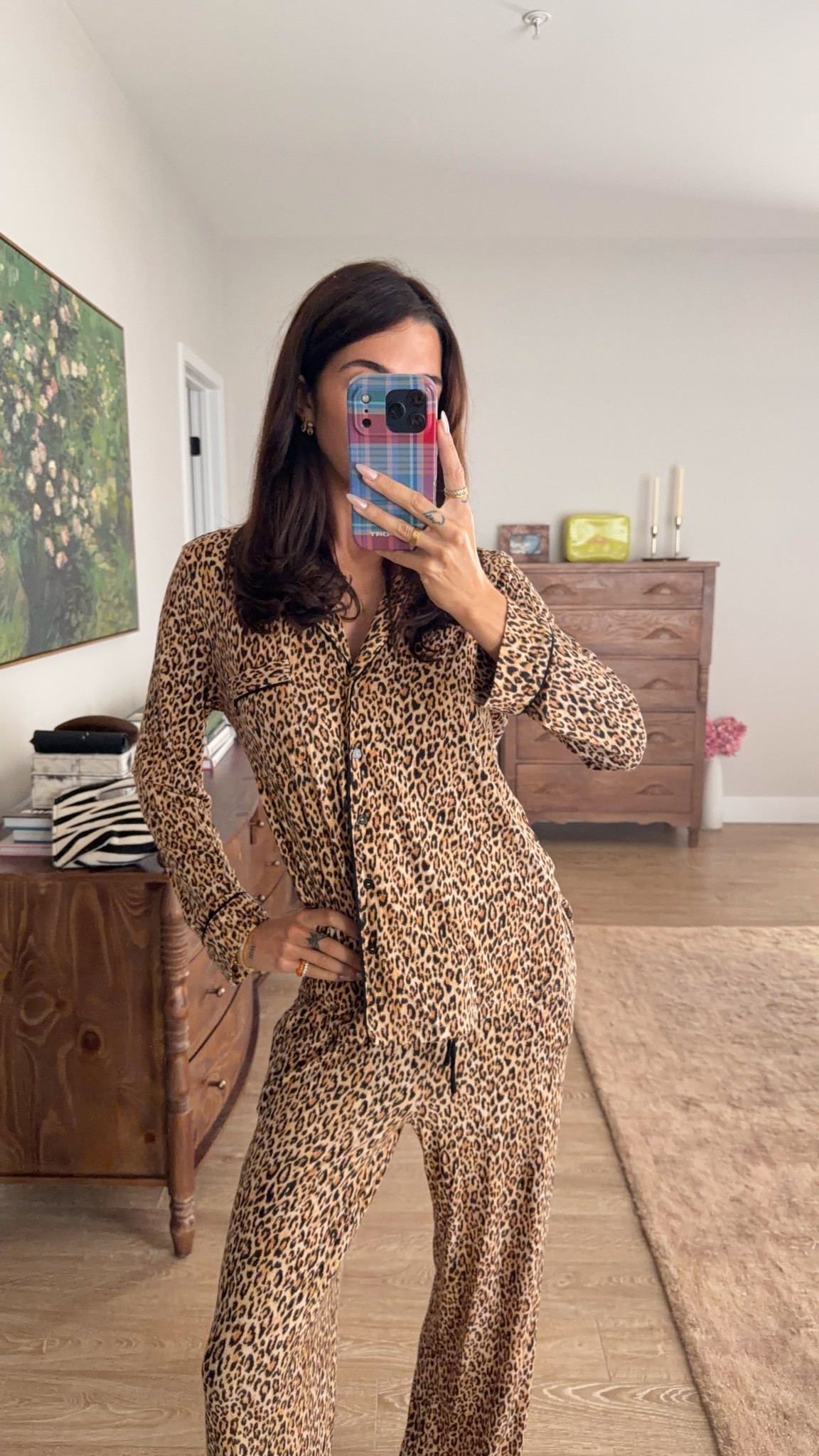 Cheetah pj set! In a small regular!

#LTKootd #LTKmorningroutine #LTKselfcare