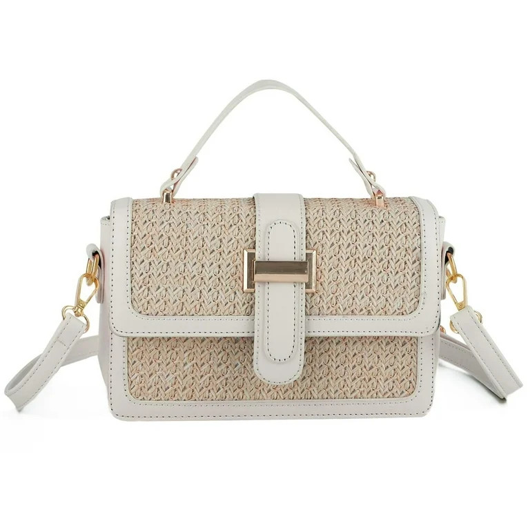 Summer Purse for Women 2025 Woven Vacation Handbags Straw Crossbody Bag for Spring Beach | Walmart (US)