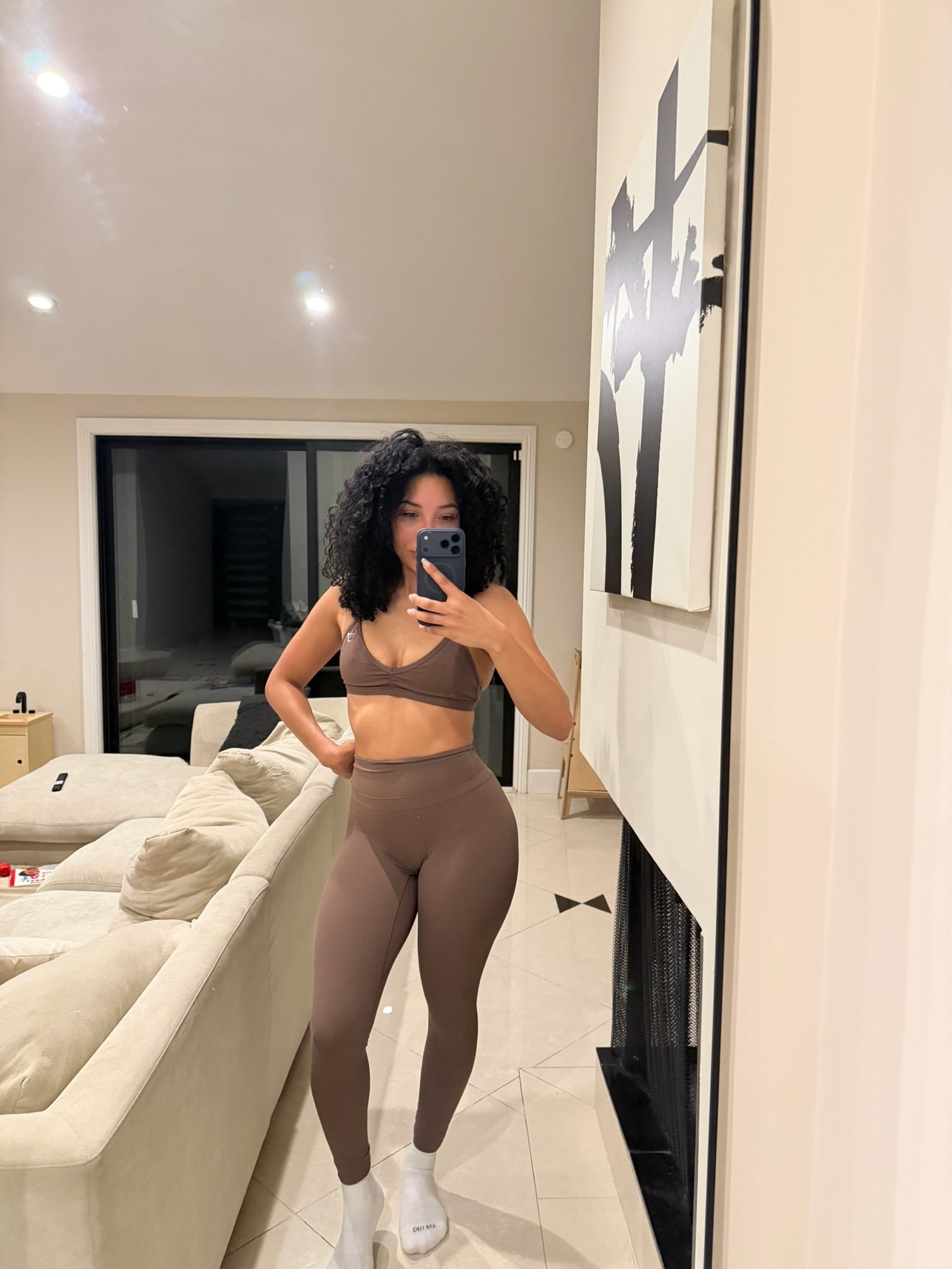 Today’s workout fit of the day! Top and leggings are gym shark!

#LTKootd #LTKmorningroutine #LTKActive