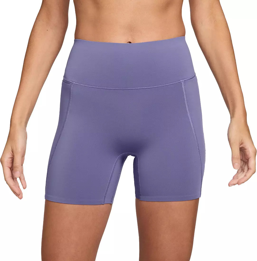 Nike Women's Universa Medium-Support High-Waisted 5" Biker Shorts | DICK'S Sporting Goods