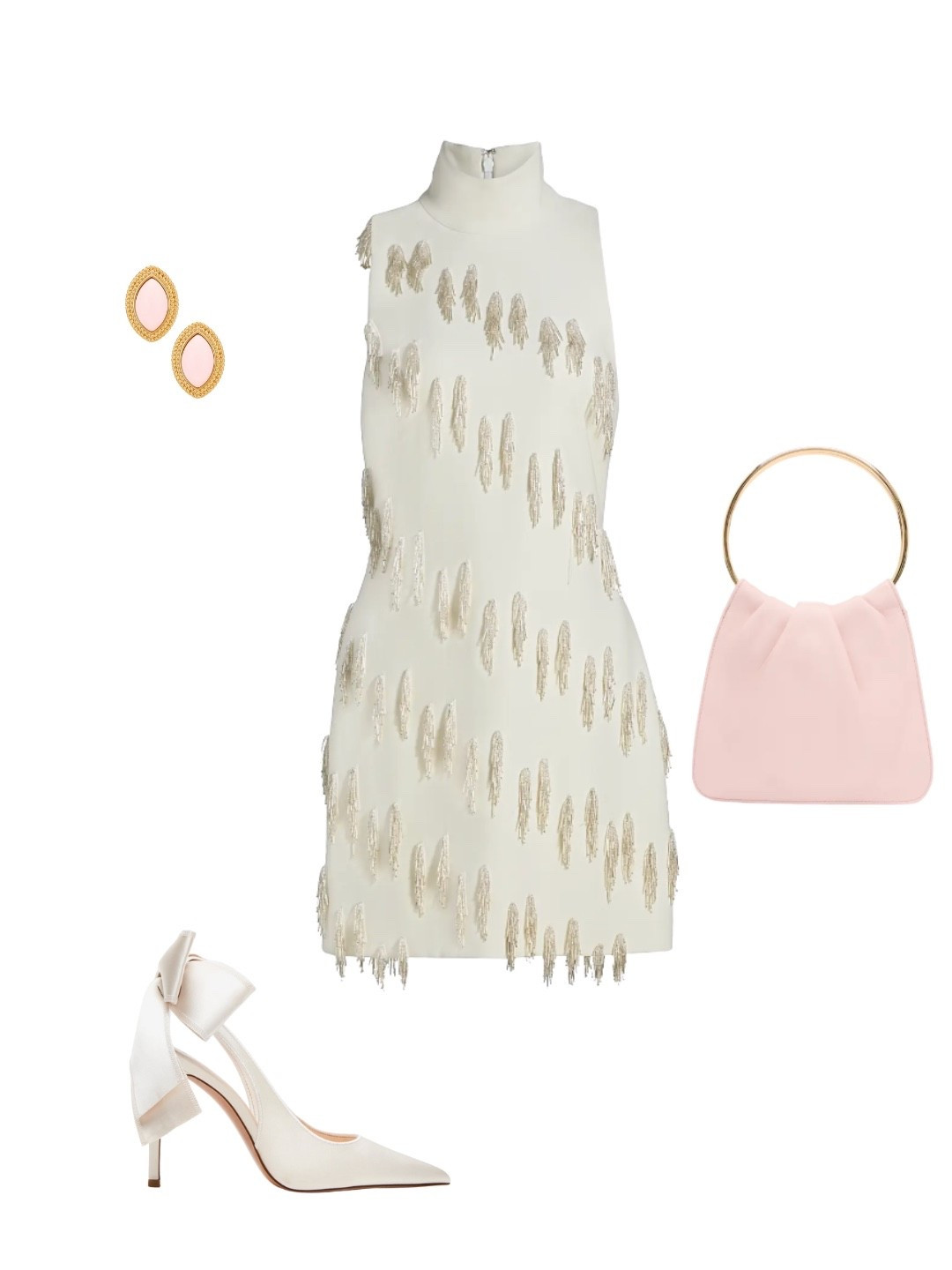 This gorgeous white sequin mini dress paired with a baby pink clutch and earrings is the perfect look for a bridal shower, bachelorette party, baby shower, or any formal white party. Effortlessly glamorous and oh-so chic!

✨ Save this look for your bridal event inspo & shop the pieces below!
#BridalLook #SequinDress #BridalShowerOutfit #BacheloretteStyle #WhiteParty #FormalLook #LTKBridal #LTKStyle #WeddingSeason #PartyOutfit

#LTKWedding #LTKStyleTip #LTKParties