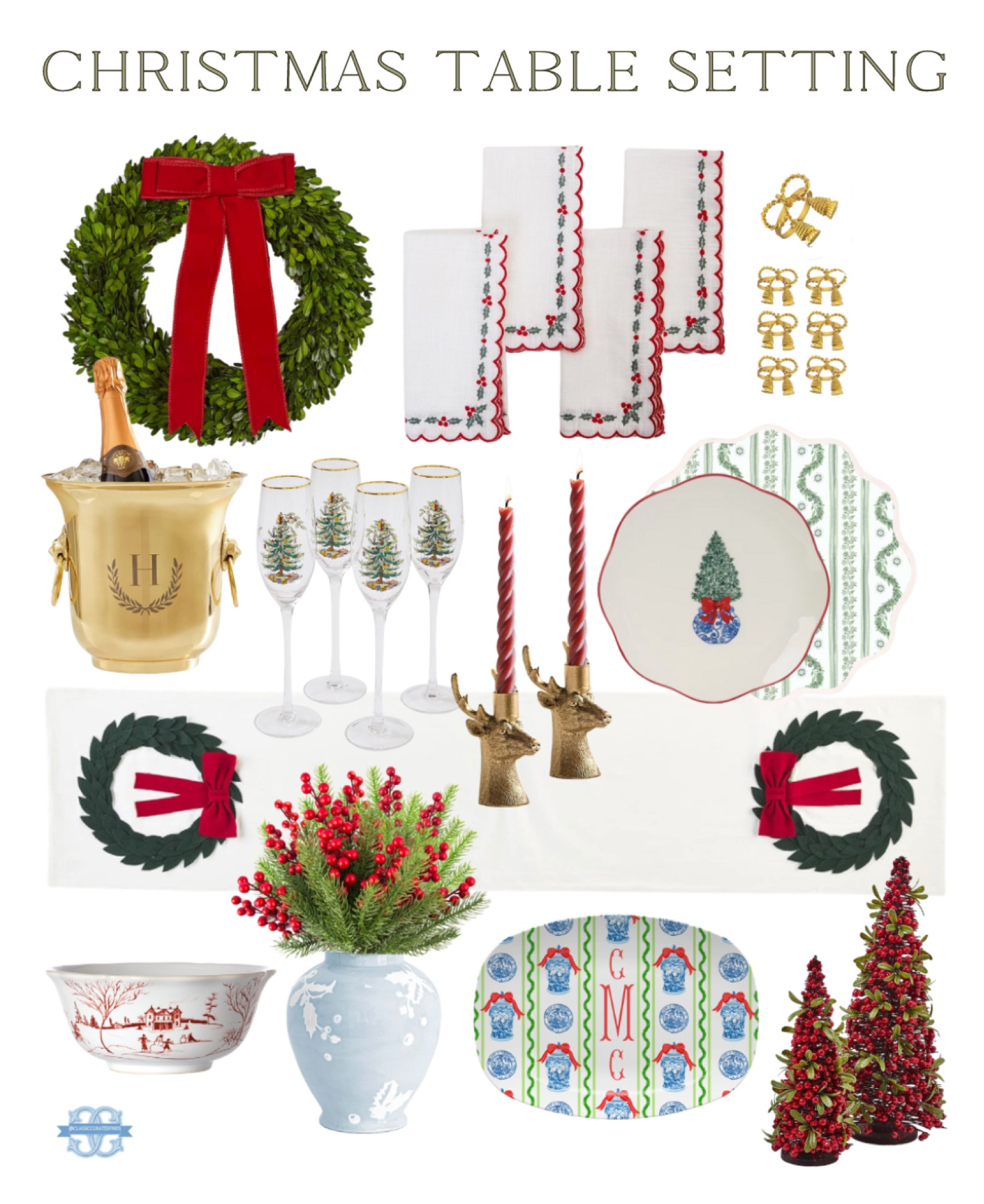 Christmas Dining Table Setting 🎄❤️

Home Decor, Christmas Decor, Hosting, Holiday Decor, Christmas Dinner, Christmas Tablescape

#LTKSeasonal #LTKparties #LTKHoliday