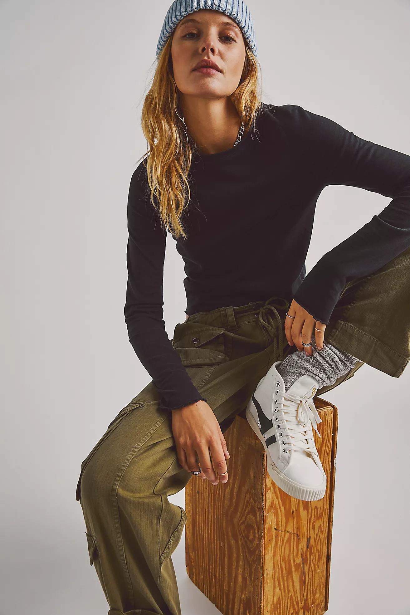 Sueded Jersey Be My Baby Long-Sleeve | Free People (Global - UK&FR Excluded)