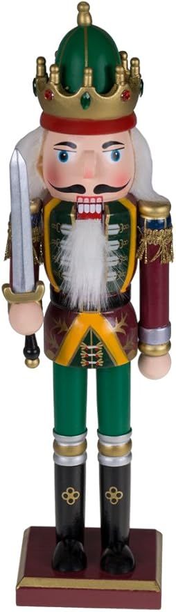 Clever Creations Green Soldier 12 Inch Traditional Wooden Nutcracker, Festive Christmas Décor fo... | Amazon (US)