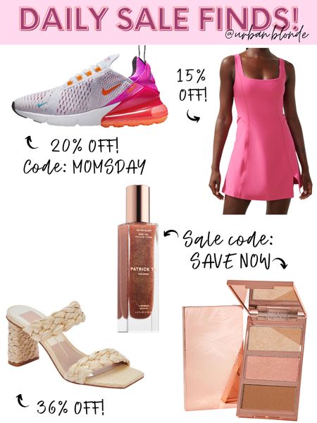 Sephora sale, Nike air max 270, abercrombie tennis dress 

#LTKshoecrush #LTKbeauty #LTKsalealert