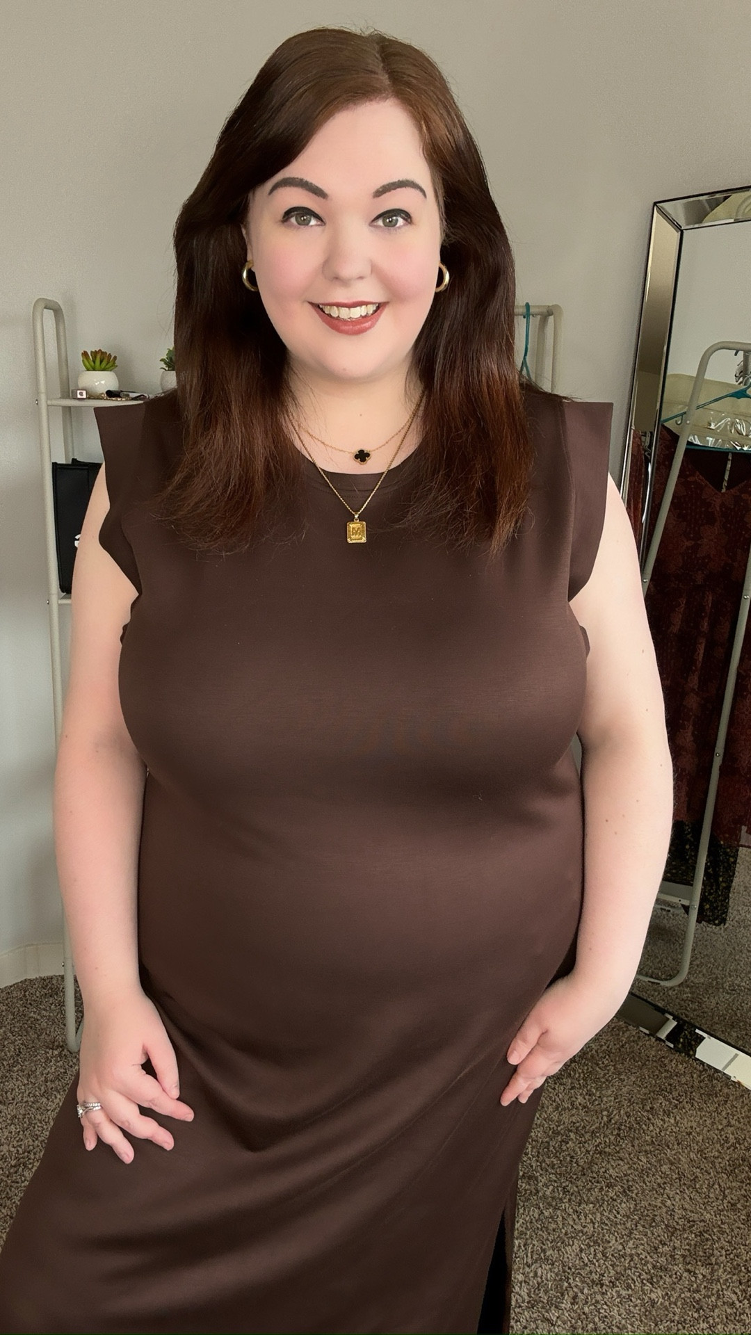 Must Have Maxi Dress ✨🤎 Add this Amazon maxi dress to your cart IMMEDIATELY besties! It is the softest material ever 🙌🏻 Complete with a fun cap sleeve detail and pockets!

Available in sizes 1X-5X (fits tts)
I’m wearing the size 1X
20 color/print options and price ranges between $19.99-$34.99



#LTKgrwm #LTKPlusSize #LTKootd