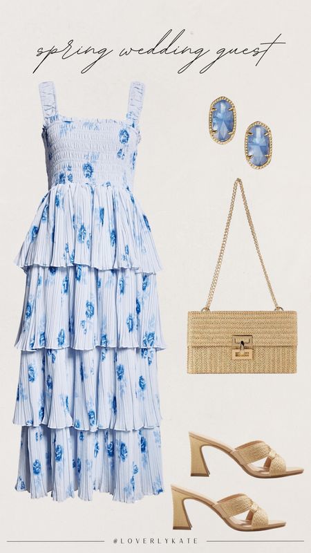 Spring wedding guest styled look. This floral tiered maxi dress is perfect for a spring wedding and this woven bag + shoes are under $50!

#wedding #spring #springwedding #weddingguestdress #styleinspo #fashioninspo #styledlook #springstyle #weddingguest #weddinggueststyle #weddingguestlook #styledlook #fashioninspo #Itkfashion #Itkstyle #nordstrom #target #targetstyle #amazon #amazonfashion #kendrascott

#LTKstyletip #LTKwedding