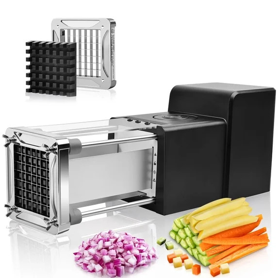 Sopito Electric Potato Cutter, Stainless Steel French Fry Cutter with 1/2in Blade Great for Potat... | Walmart (US)