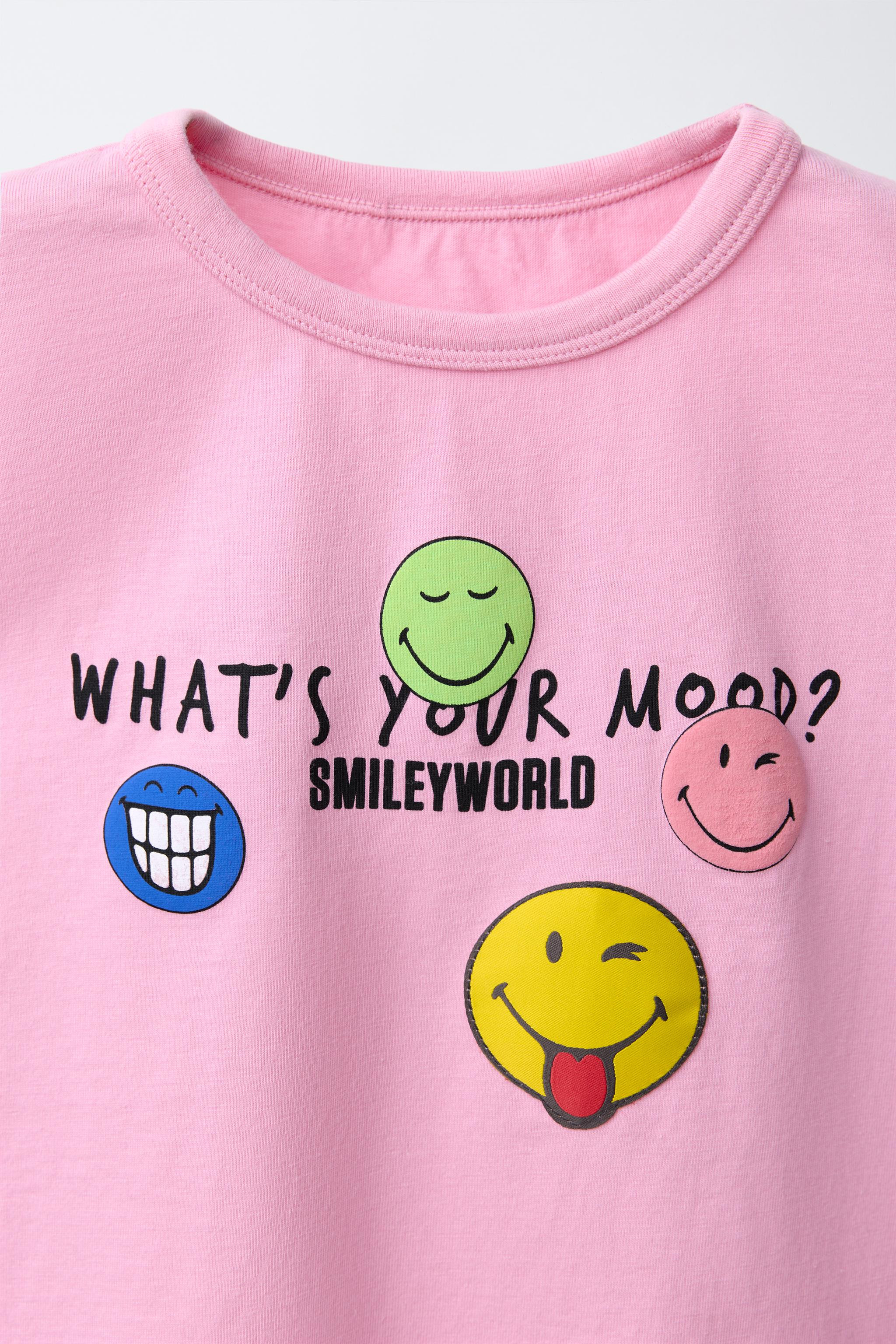 T-SHIRT IMPRIM\u00c9 SMILEYWORLD \u00ae | Zara FR