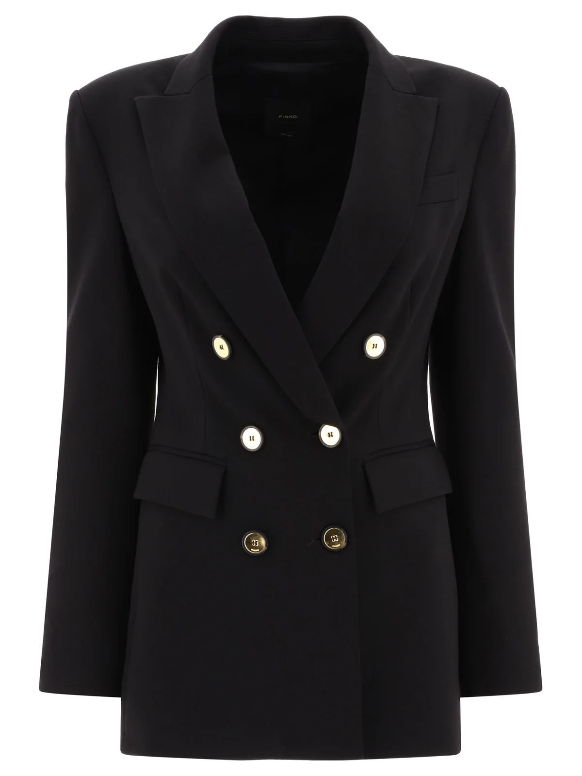 Pinko Double Breasted Tailored Blazer | Cettire Global