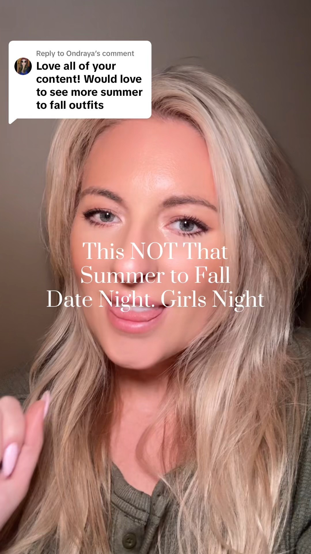 Summer to Fall Date Night Outfit and Girls Night Outfits!