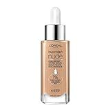 L'Oreal Paris True Match Nude Hyaluronic Tinted Serum Foundation with 1% Hyaluronic acid, Medium ... | Amazon (US)