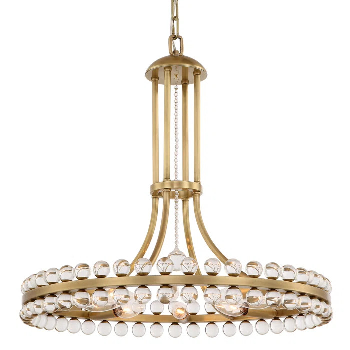 Gehlert 8 - Light Unique / Statement Wagon Wheel Chandelier | Wayfair North America