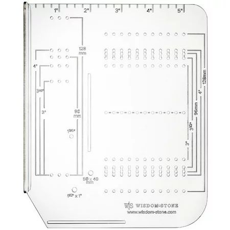 Wisdom Stone 2 in 1 Cabinet Hardware Installation Guide Kit | Walmart (US)