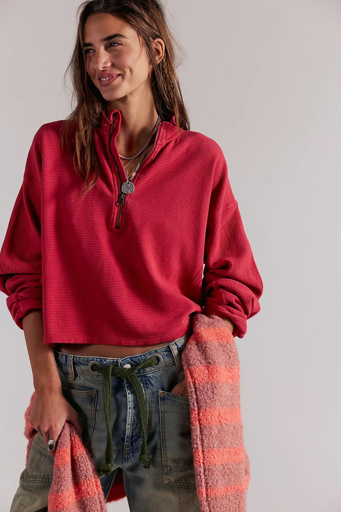 We The Free Celeste Quarter Zip | Free People (Global - UK&FR Excluded)