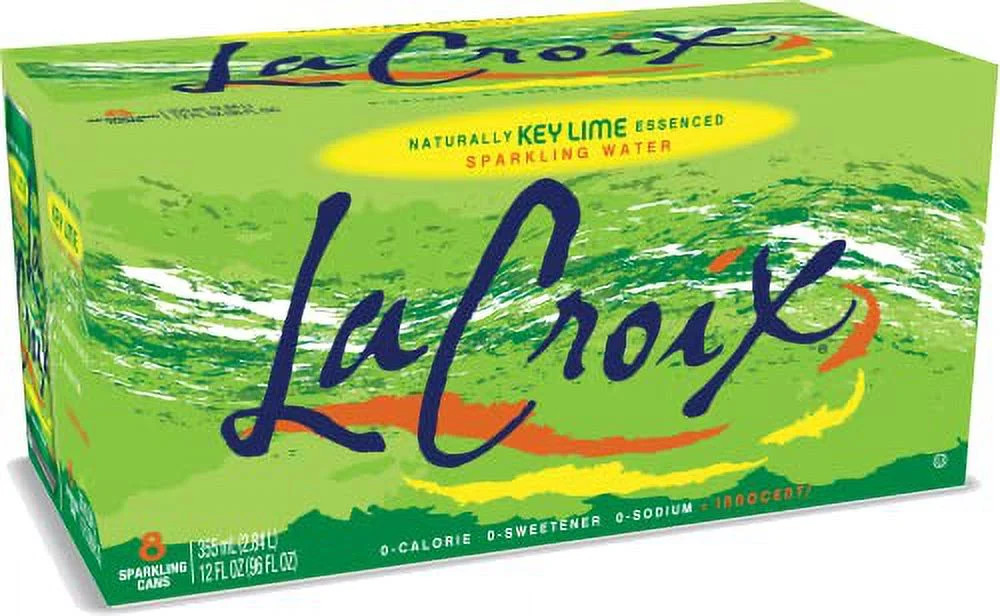 LaCroix Sparkling Water, Key Lime, 12 Fl Oz (pack of 8) | Walmart (US)