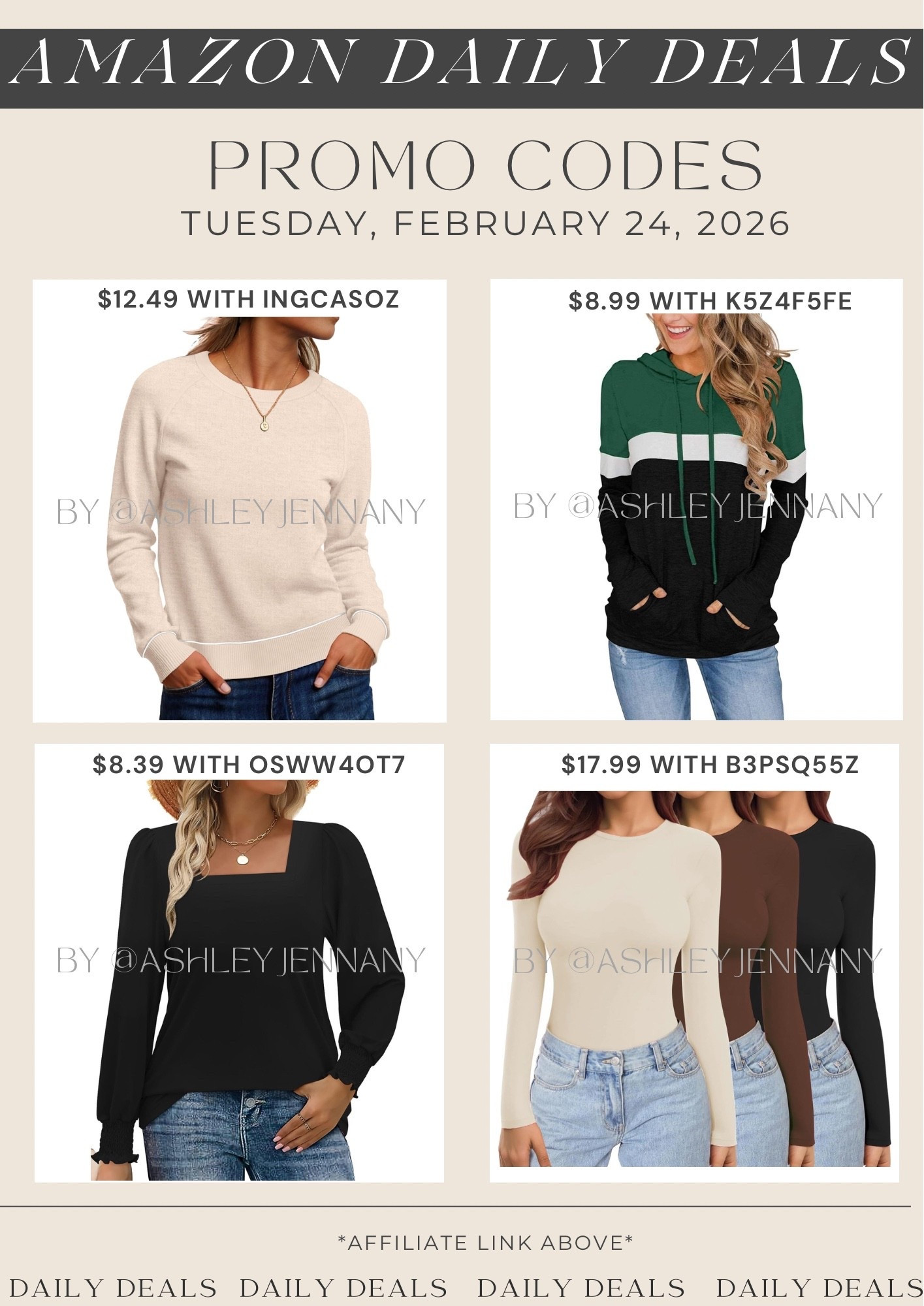 Amazon fashion deals 

#LTKSaleAlert #LTKMidsize