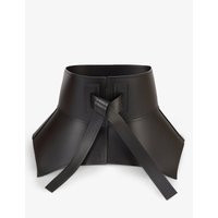 Obi wide leather belt | Selfridges