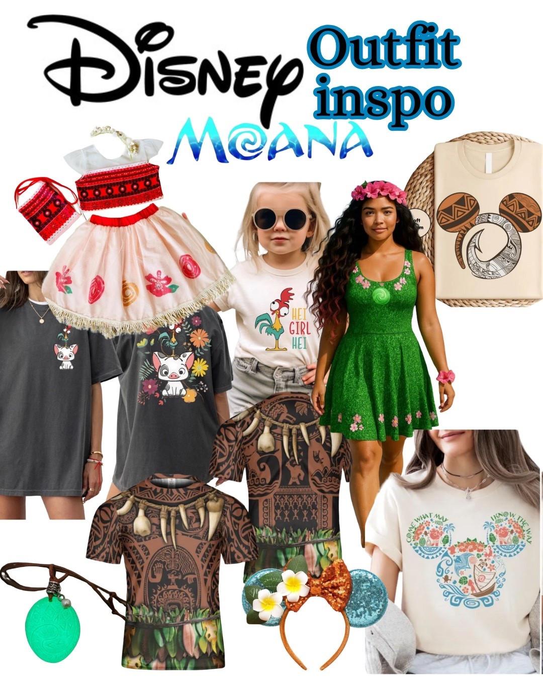 Moana costume Moana Disney bounding outfit for the parks Disney trip Halloween costumes Moana merch

#LTKTravel #LTKFamily #LTKKids