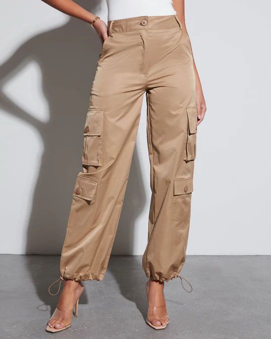 Shanelle Mid Rise Cargo Pants | VICI Collection