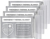 Click for more info about Swiss Safe Emergency Mylar Thermal Blankets + Bonus Gold Foil Space Blanket. Designed for NASA, O...