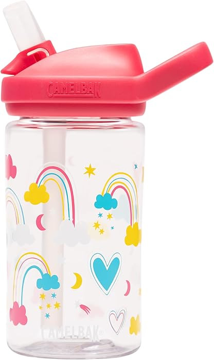 CamelBak Eddy+ Kids Bite Valve Straw Tritan Renew Water Bottle | Amazon (US)