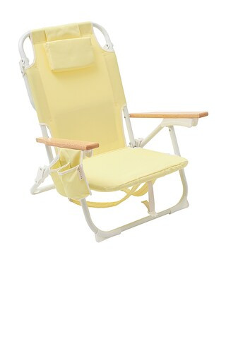 Sunnylife Deluxe Beach Chair in Utopia Pale Banana from Revolve.com | Revolve Clothing (Global)