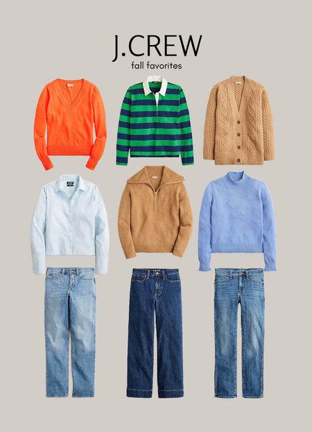 fall favorites from @jcrew | I wear size 25 petite in bottoms and xs in tops! 

#LTKfindsunder100 #LTKSeasonal #LTKfindsunder50