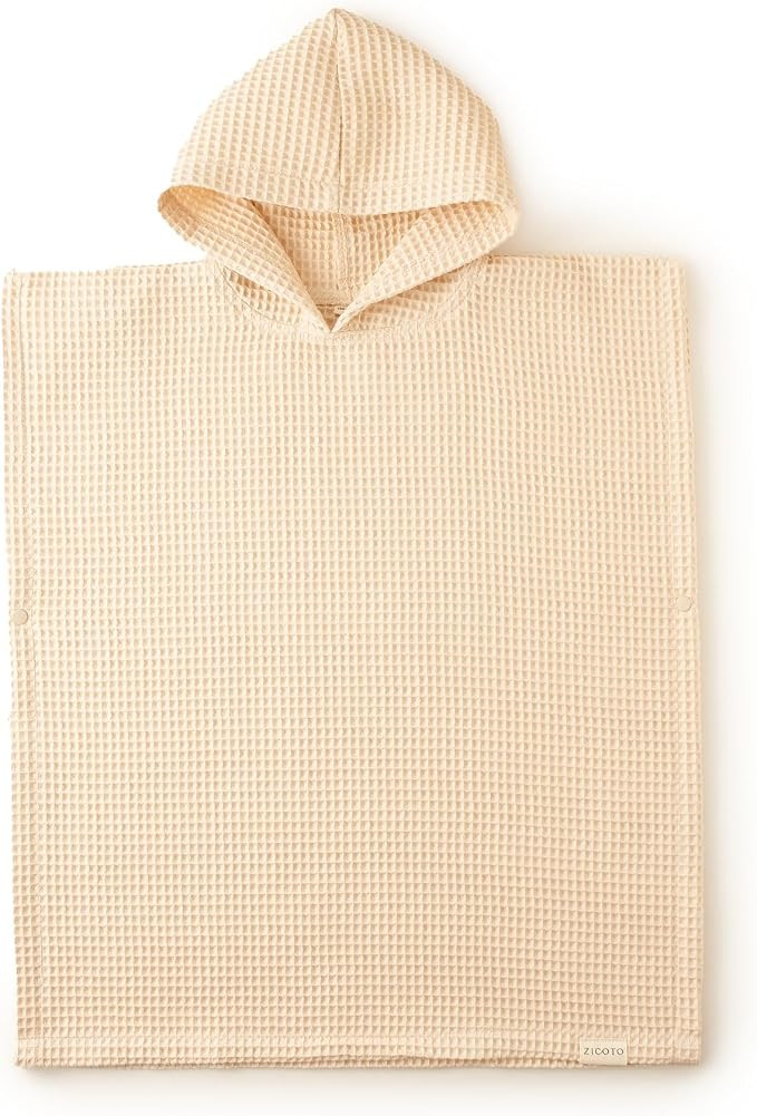 ZICOTO Soft Hooded Beach Towel for Kids - Cute Towel for Babies and Toddler Made of Waffle Cotton... | Amazon (US)